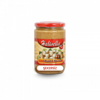 600gr Şekersiz Halisella Fındık Ezmesi - %100 Fındık